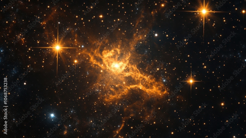 Lone Radiant Star in Expansive Cosmic Void, a solitary luminescence amidst the vast dark tapestry of the universe Lone Radiant Star in Expansive Cosmic Void, a solitary luminescence amidst the vast dark tapestry of the universe
