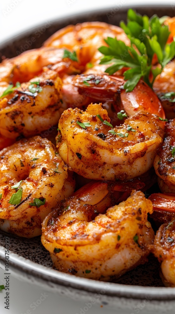 Food, Salty, Cajun Shrimp, Photo Realistic, White Background, Wallpaper, Cover and Screen for Smartphone, PC, Laptop, 9:16 and 16:9 Format Food, Salty, Cajun Shrimp, Photo Realistic, White Background, Wallpaper, Cover and Screen for Smartphone, PC, Laptop, 9:16 and 16:9 Format