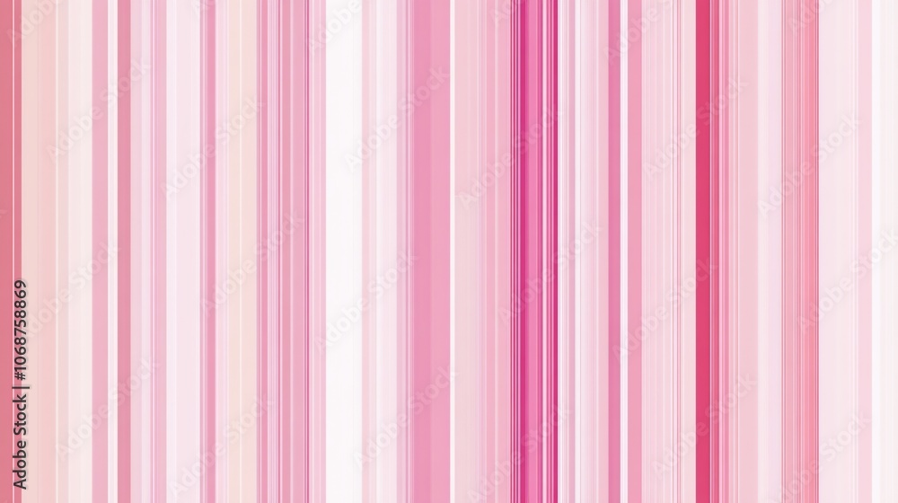 Abstract background with pink, red, and white vertical stripes. Abstract background with pink, red, and white vertical stripes.