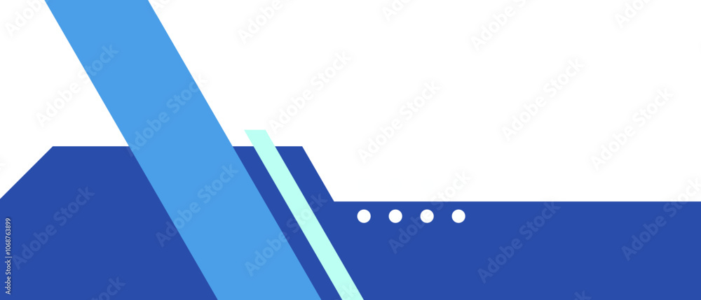 Modern Geometric Footer Modern Geometric Footer