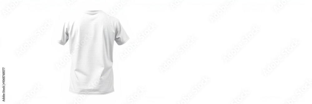 Plain white t shirt mockup design with front and back view, featuring generative ai design, apparel, fashion, design Plain white t shirt mockup design with front and back view, featuring generative ai design, apparel, fashion, design
