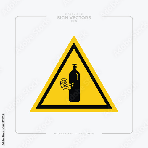 Warning, caution and dangerous area alert attention isolated vector signs and plates. Danger yellow signs for safety, hazard shock, keep out and caution warning and risk zone symbols on sign plates