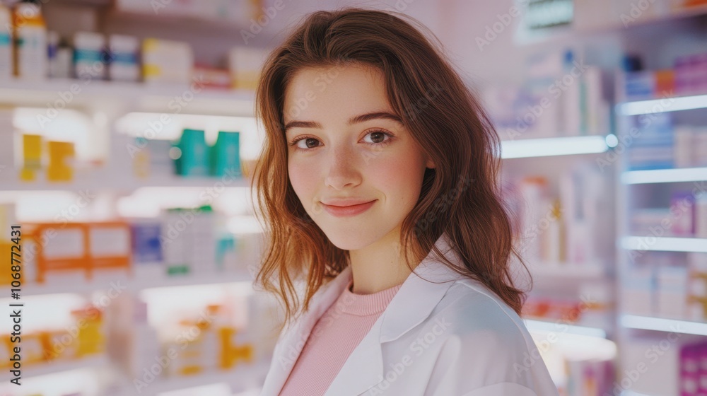 The Friendly Pharmacist Portrait The Friendly Pharmacist Portrait