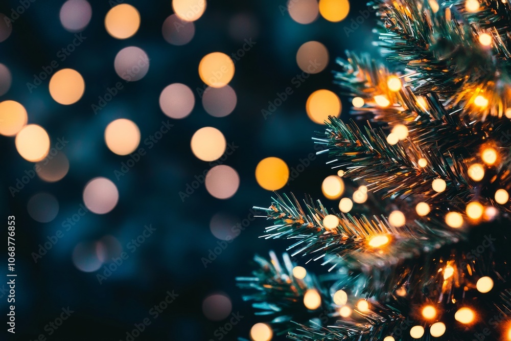 Luces navideñas en un árbol de Navidad, resaltando el ambiente festivo de la temporada.
Luces navideñas en un árbol de Navidad, resaltando el ambiente festivo de la temporada.