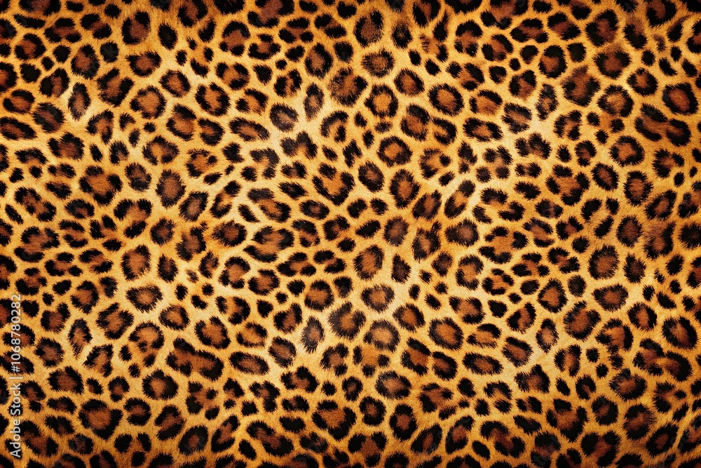 Abstract leopard print background with a panoramic view Abstract leopard print background with a panoramic view