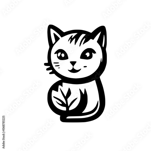 a loving cat