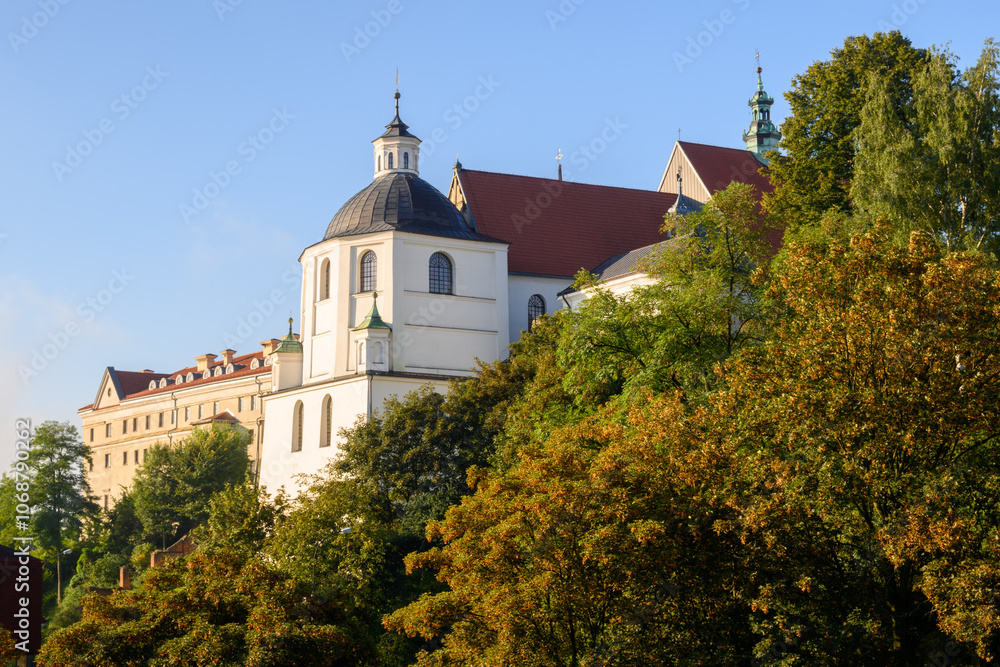 Monastery of the Dominican Fathers in the Lublin Old Town. Poland Monastery of the Dominican Fathers in the Lublin Old Town. Poland