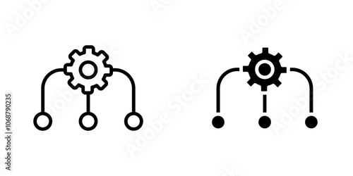 Function icon symbol collection on white background.