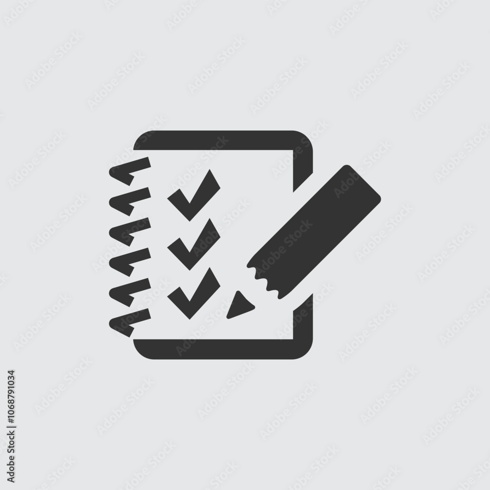 checklist business departments mono icon checklist business departments mono icon