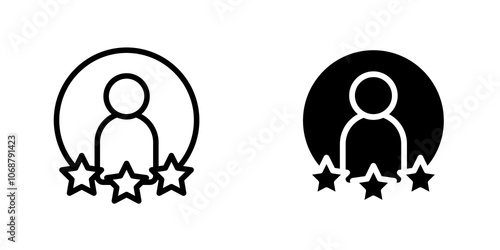 Skills set icon symbol collection on white background.