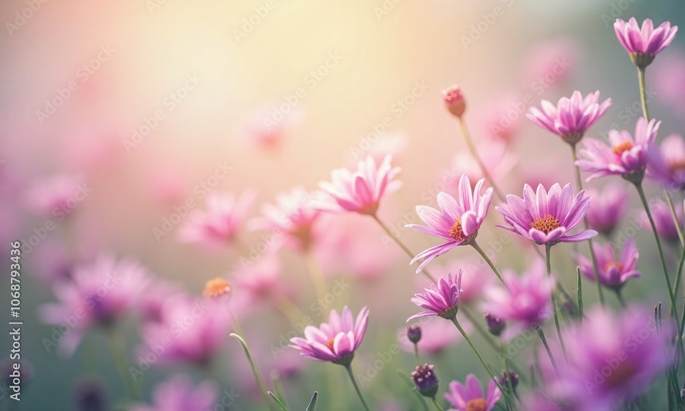 Soft pastel floral meadow dreamy spring background delicate Soft pastel floral meadow dreamy spring background delicate