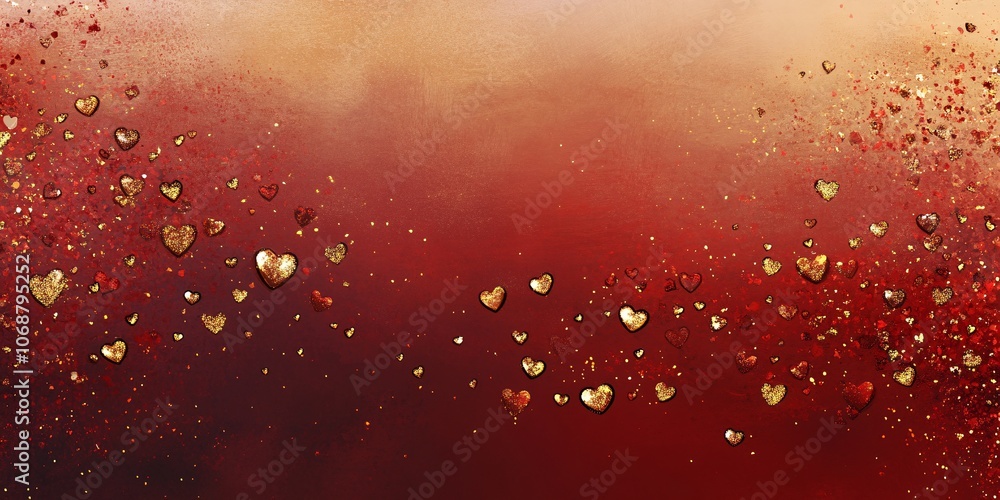 Colorful hearts floating against a shimmering blue background create a romantic and festive atmosphere for celebrations and special occasions Colorful hearts floating against a shimmering blue background create a romantic and festive atmosphere for celebrations and special occasions