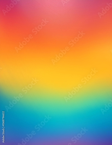 Abstract Rainbow Gradient Background