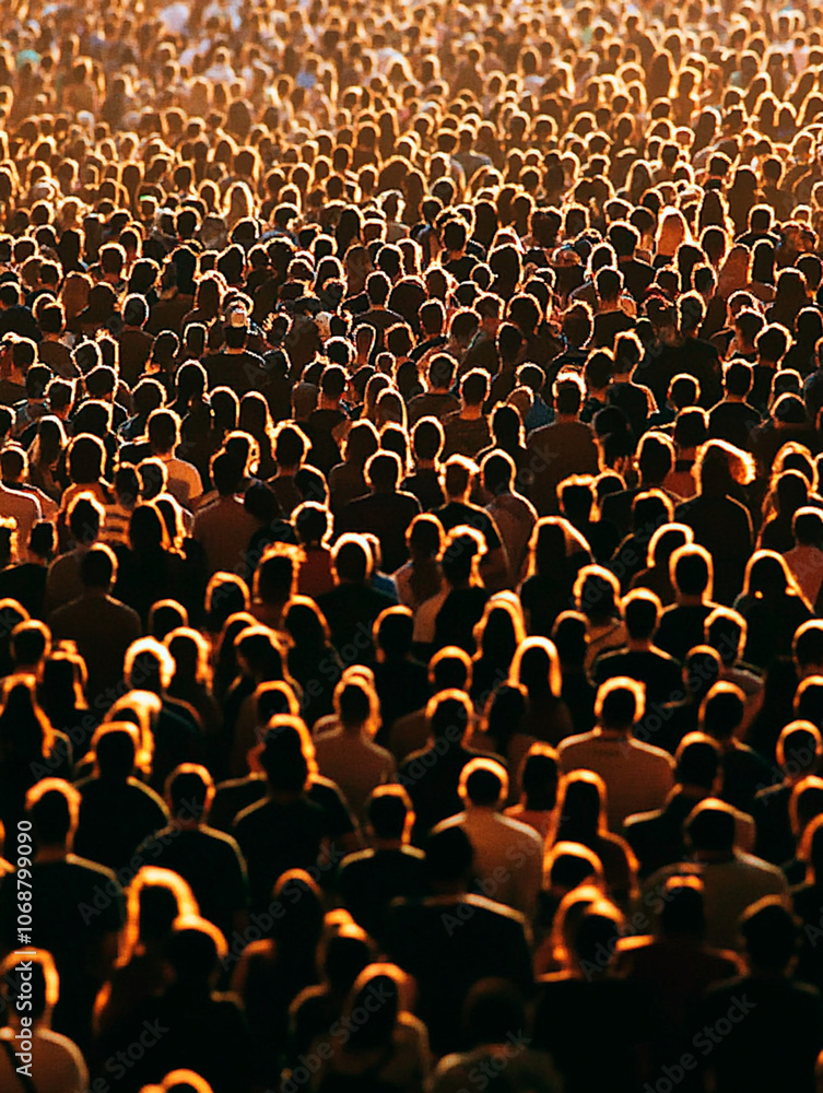 Obraz premium crowd of people