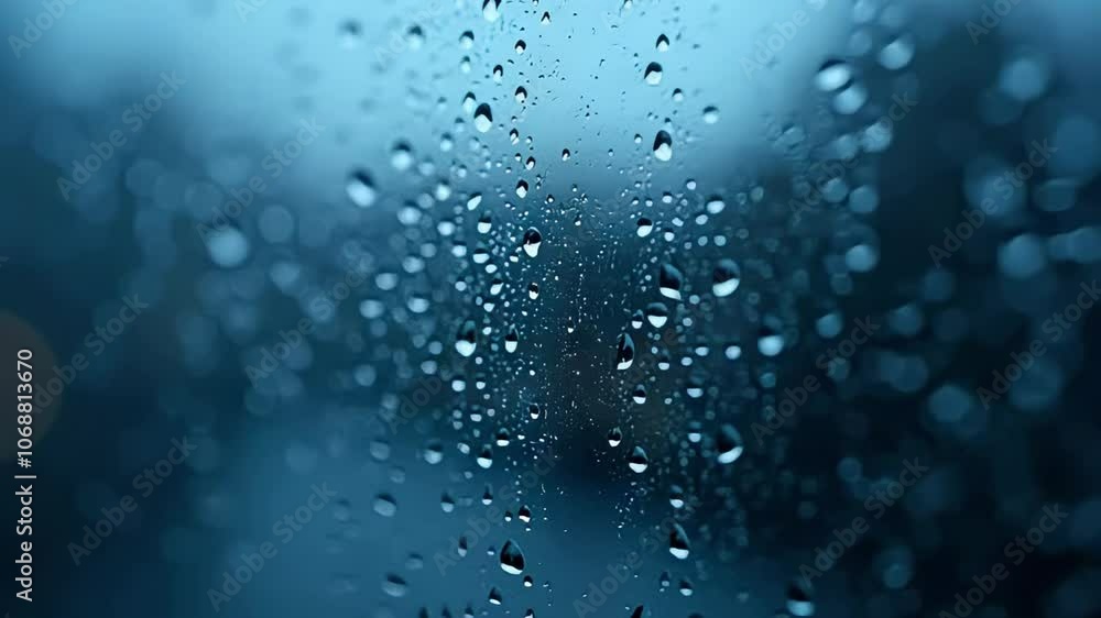 rain drops on the window rain drops on the window
