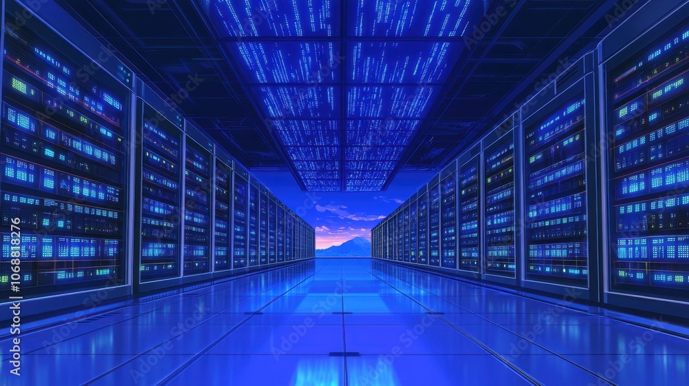 The Data Center at Dusk The Data Center at Dusk