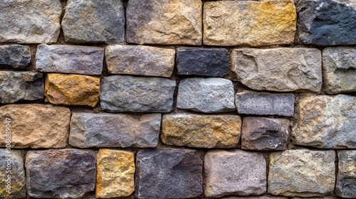 Texture of a stone wall. Old castle stone wall texture background. Stone wall as a background or texture. Part of a stone wall, for background