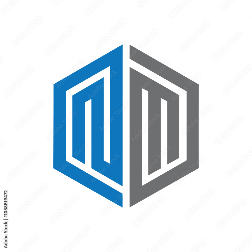 nm logo design vector template, initial nm letter logo design vector template, mn logo vector template, initial mn letter logo design vector. Initial NM Logo nm logo design vector template, initial nm letter logo design vector template, mn logo vector template, initial mn letter logo design vector. Initial NM Logo