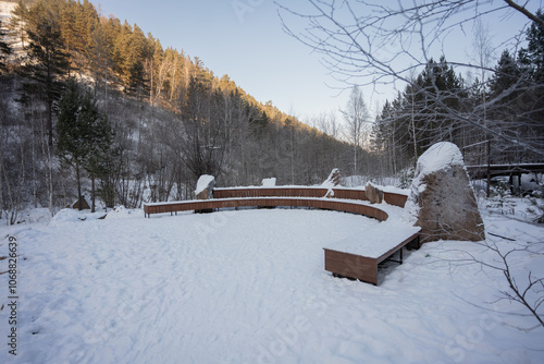 Krasnoyarsk, eastern entrance of the Pillars National Park