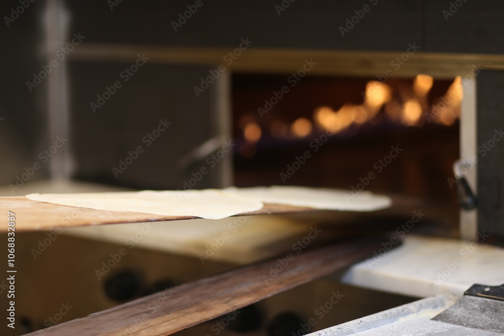 A traditional pizza-making process captured in a single image, showcasing the craftsmanship and passion behind every pizza A traditional pizza-making process captured in a single image, showcasing the craftsmanship and passion behind every pizza