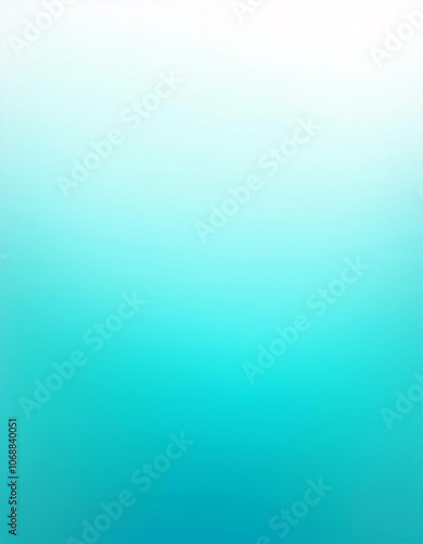 Abstract Turquoise and White Gradient Background