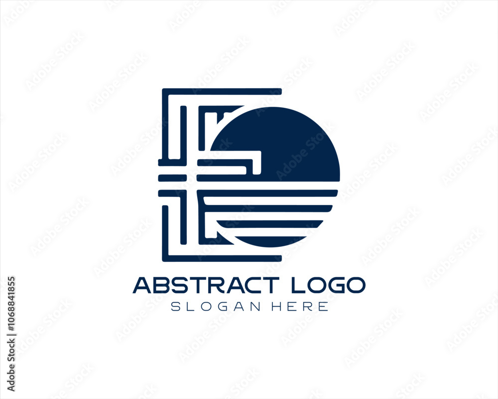 Abstract logo design icon vector illustration Abstract logo design icon vector illustration