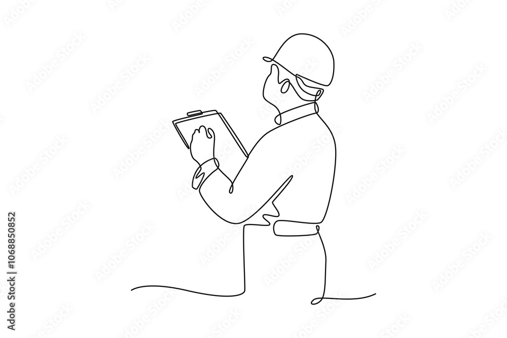 Budget concept. Single line draw design vector graphic illustration. Budget concept. Single line draw design vector graphic illustration.