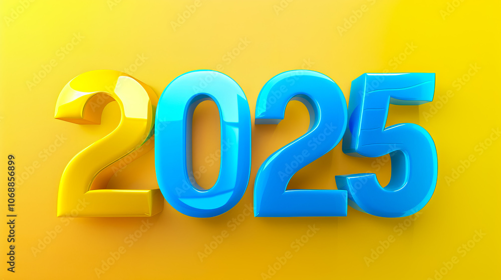 Text 2025 number design for a New Year invitation, featuring modern typography for celebrating the upcoming year. Text 2025 number design for a New Year invitation, featuring modern typography for celebrating the upcoming year.