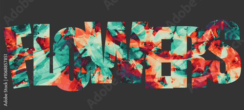  colorful flower wallpaper. Trendy design element for dotted frame, technology logo, tattoo, sign, symbol, web, prints, template, pattern