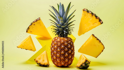 PineappleImages, TropicalFruitPhotography, FreshPineappleGraphics, ExoticFruitVisuals photo