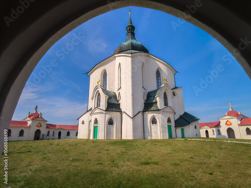 Photography Zd?r nad S?zavou - 09 30 2024: Poutn? kostel sv