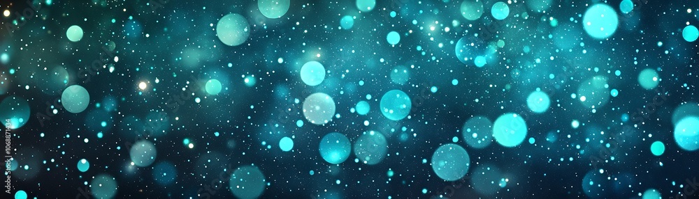 Glowing Abstract Background in Turquoise Hues Glowing Abstract Background in Turquoise Hues