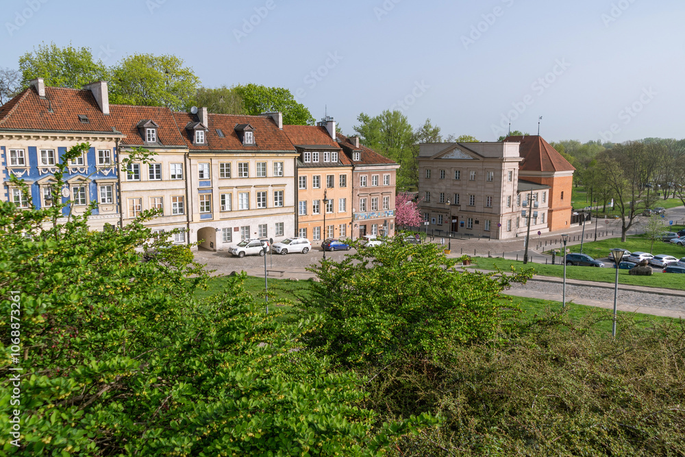 Obraz premium View of Tenement house 