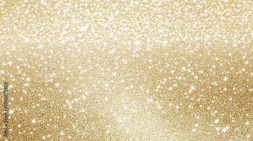 Shimmering Gold Glitter Background with Sparkling Texture, Perfect for Festive Celebrations, Luxury Designs, and Holiday-Themed Visuals, Featuring Golden Particles, Glittering Highlights, and a Lumino photo