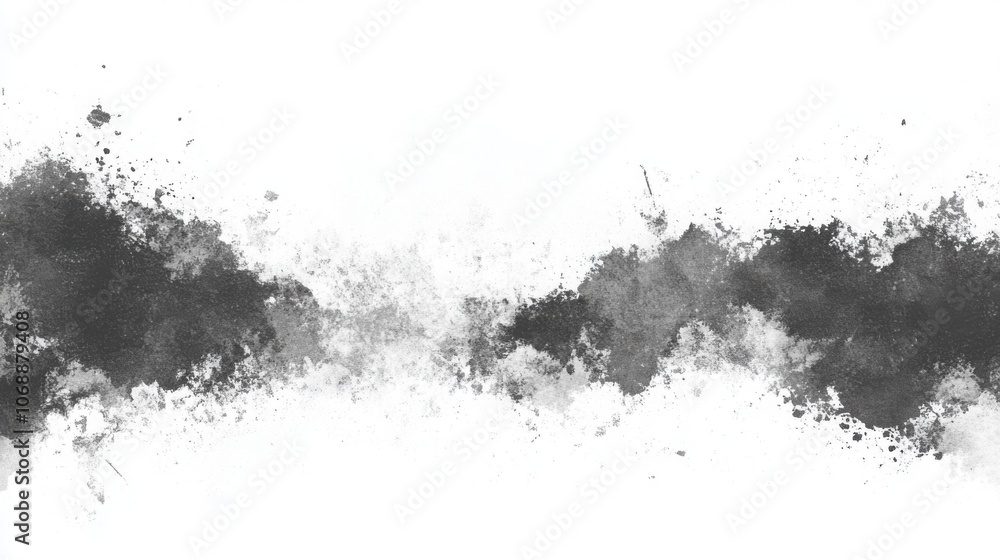 Abstract black white ink splatter, suitable backgrounds designs. Abstract black white ink splatter, suitable backgrounds designs.