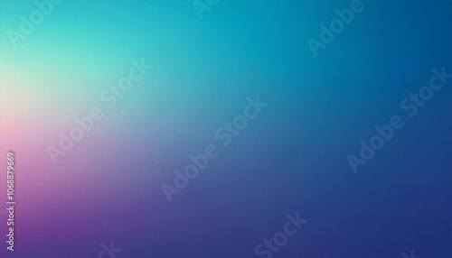 Abstract Blue, Green and Purple Gradient