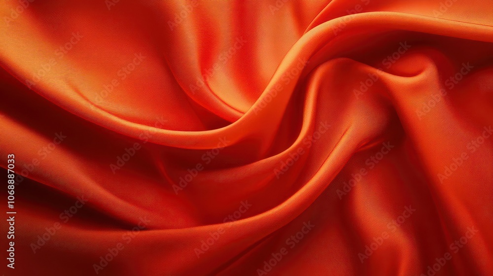 Obraz premium Abstract fabric folds with central blank area, ideal for graphics, fashion graphic space, soft textures