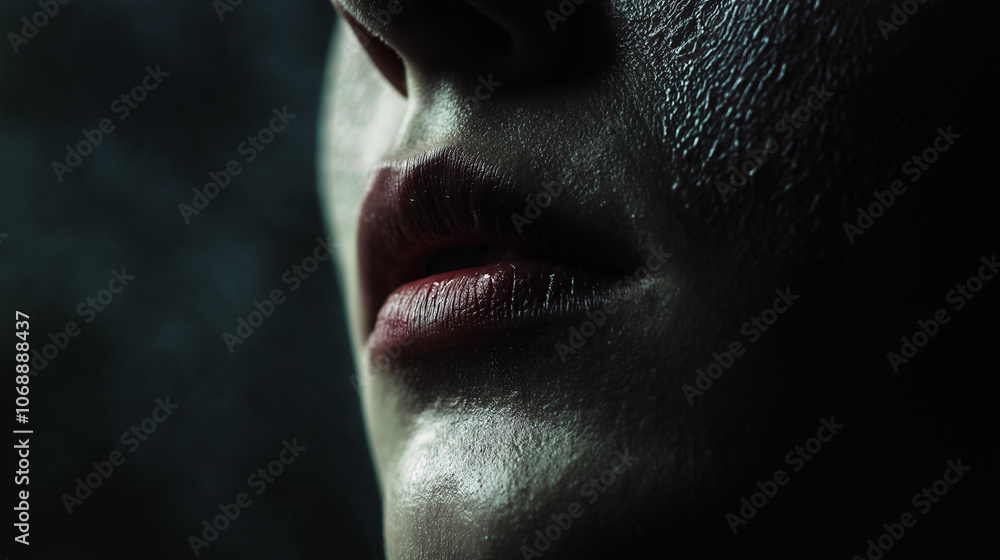 Textured shot of vampire skin, showing ethereal, almost translucent complexion Textured shot of vampire skin, showing ethereal, almost translucent complexion