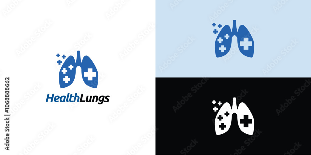 Lungs logo. lungs care logo designs for medical service and consult Lungs logo. lungs care logo designs for medical service and consult