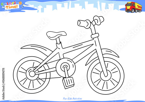 Lets color it Bike 5