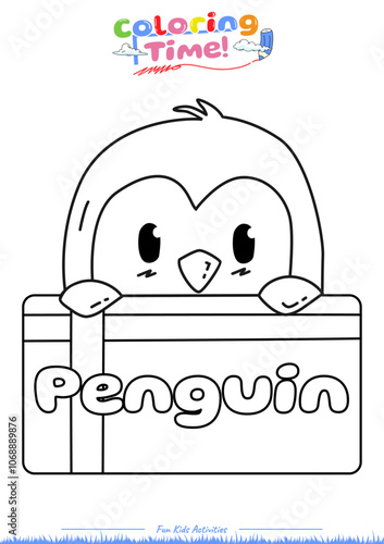 Lets color it Penguin 2