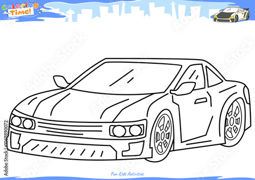 Lets color it Sport car 11