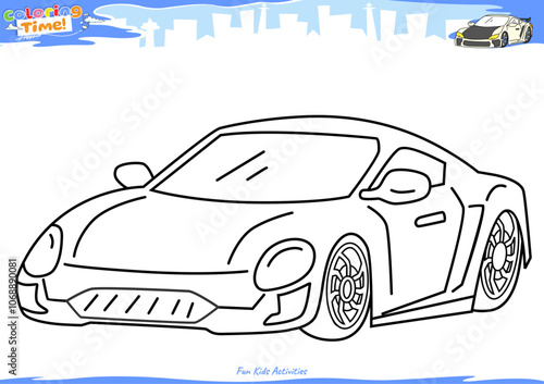 Lets color it Sport car 9