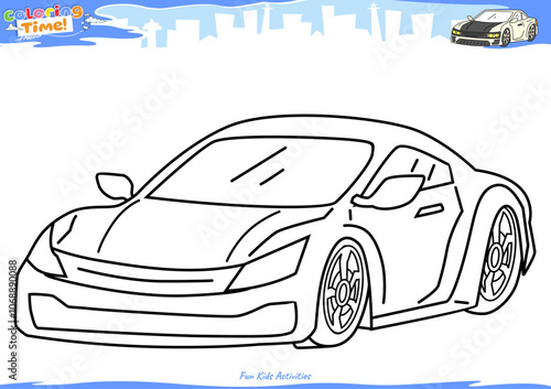 Lets color it Sport car 13