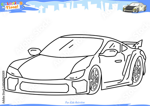 Lets color it Sport car 12
