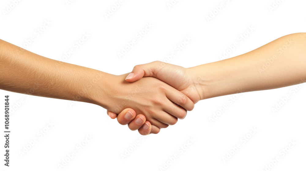 Two people shaking hands Two people shaking hands