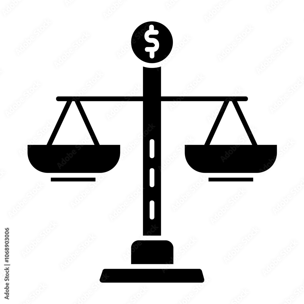 balance scale icon balance scale icon