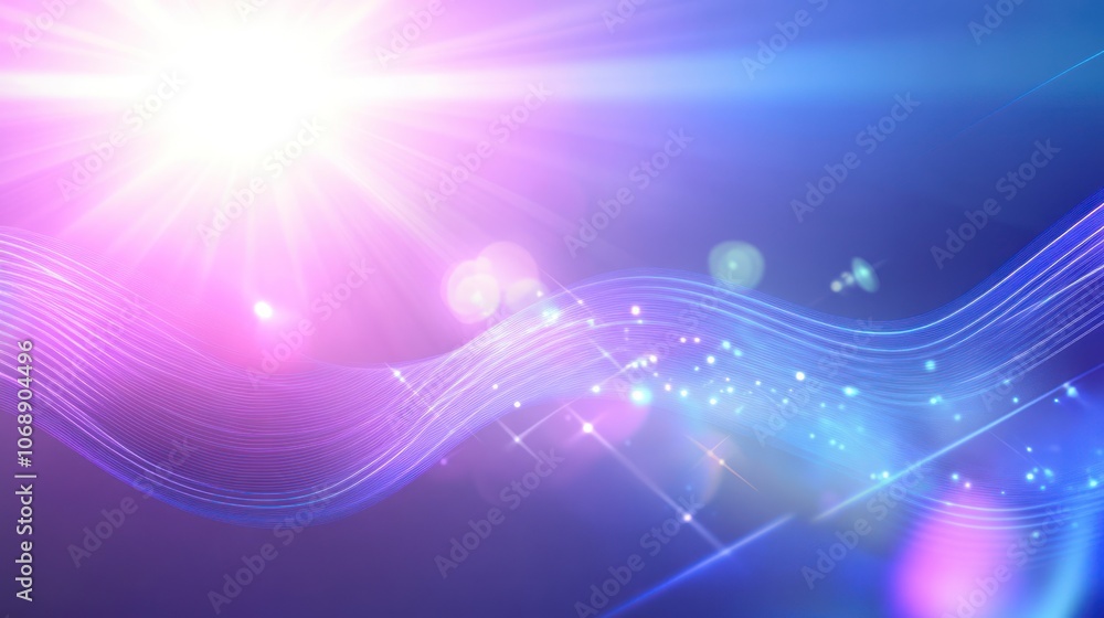 Obraz premium Abstract Light and Lines