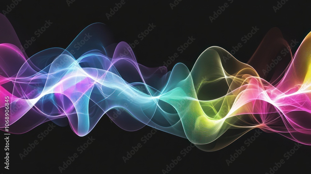 Abstract Colorful Waves Abstract Colorful Waves