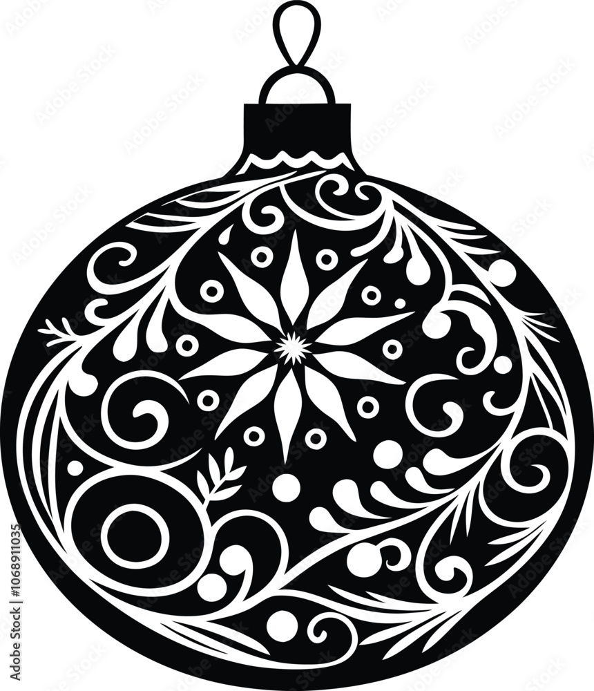 Christmas ball, Christmas bauble, christmas ball icon vector illustration Christmas ball, Christmas bauble, christmas ball icon vector illustration